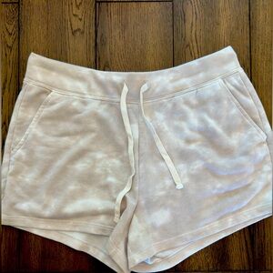 Like🆕 Old Navy Women’s Lounge Shorts | White | Light Grey | M | Never worn!